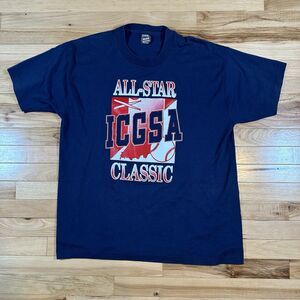 VTG Single Stitch Fruit of the Loom Best 1995 Indiana AllStar Classic Tshirt XL